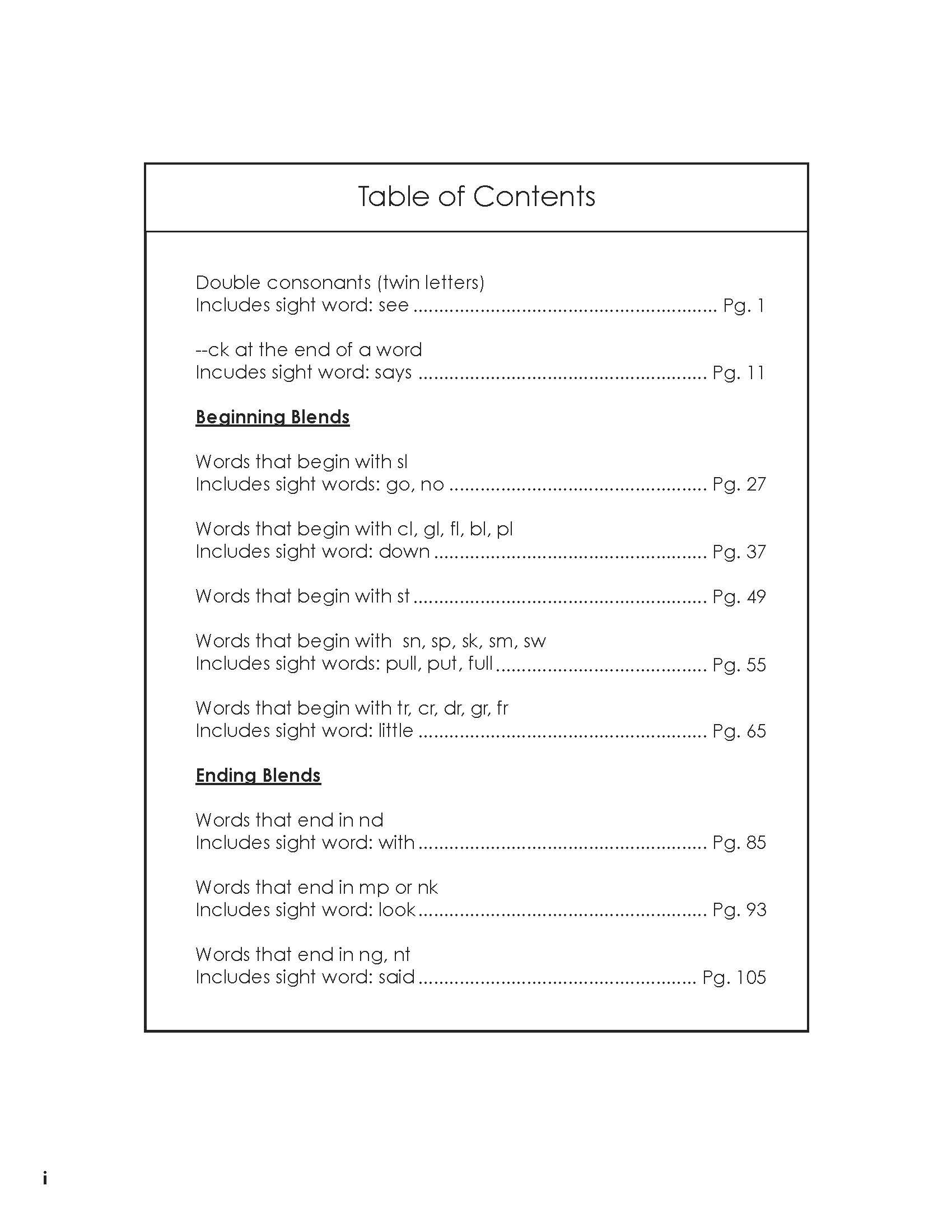Steps to Reading Book 2 sample page 1