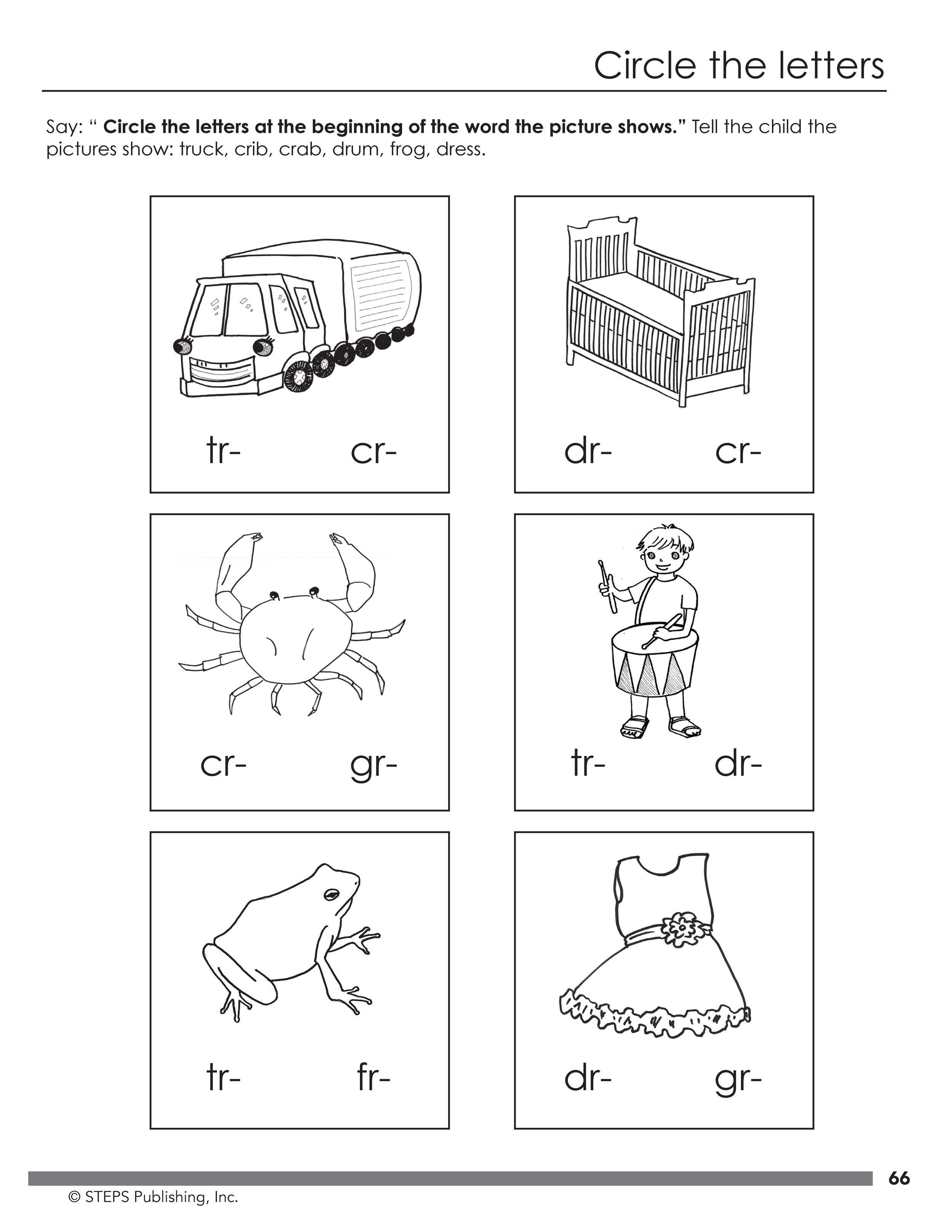 Steps to Reading Book 2 sample page 11