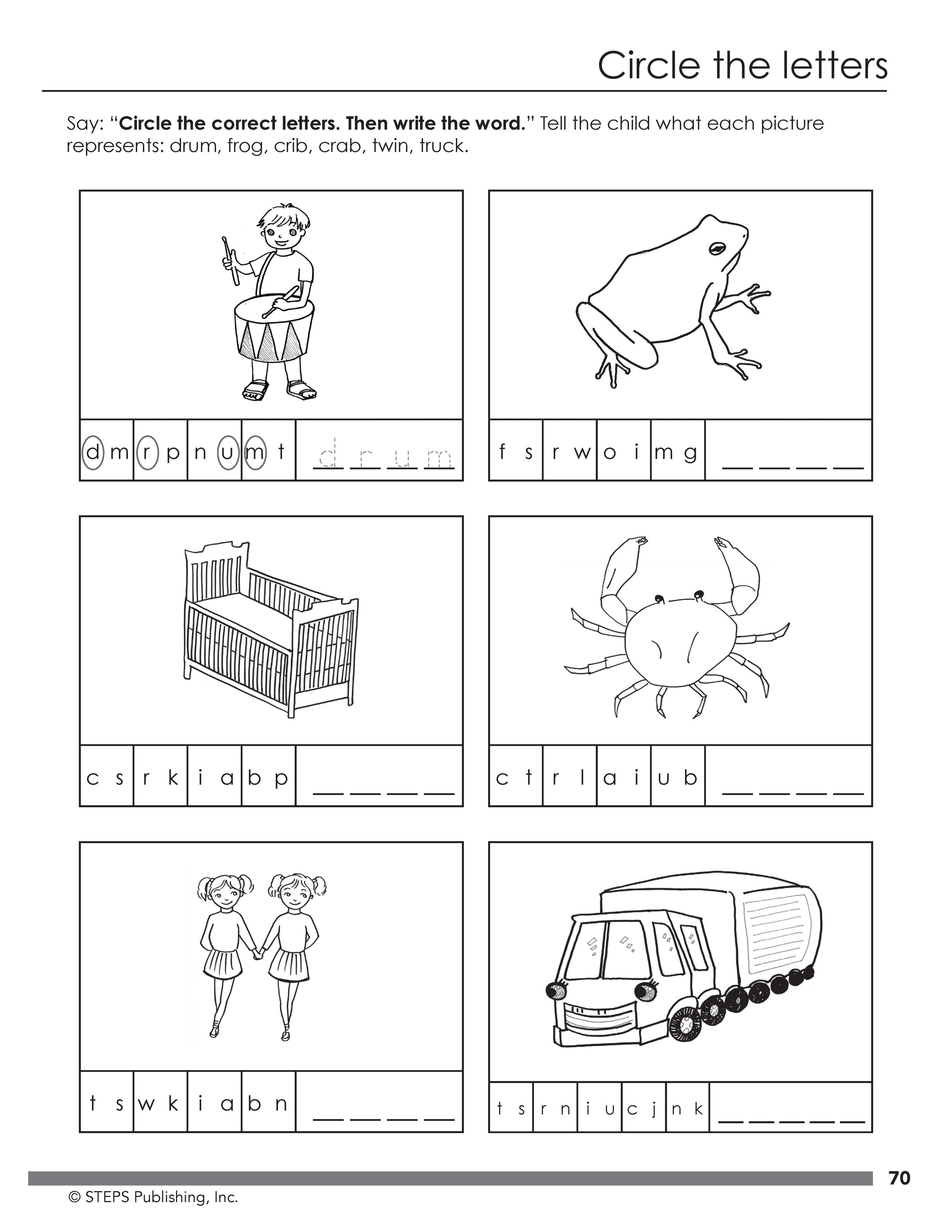 Steps to Reading Book 2 sample page 15