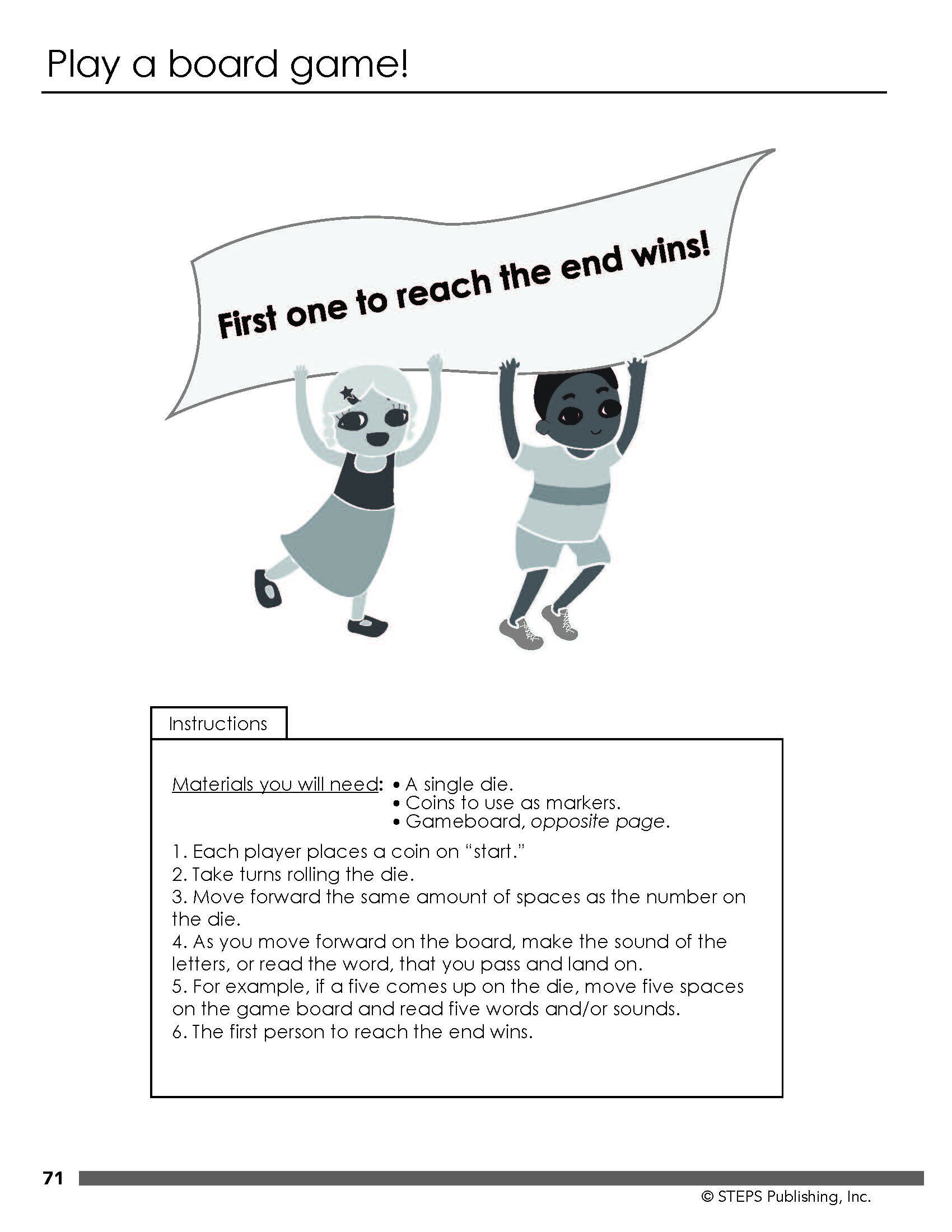 Steps to Reading Book 2 sample page 16