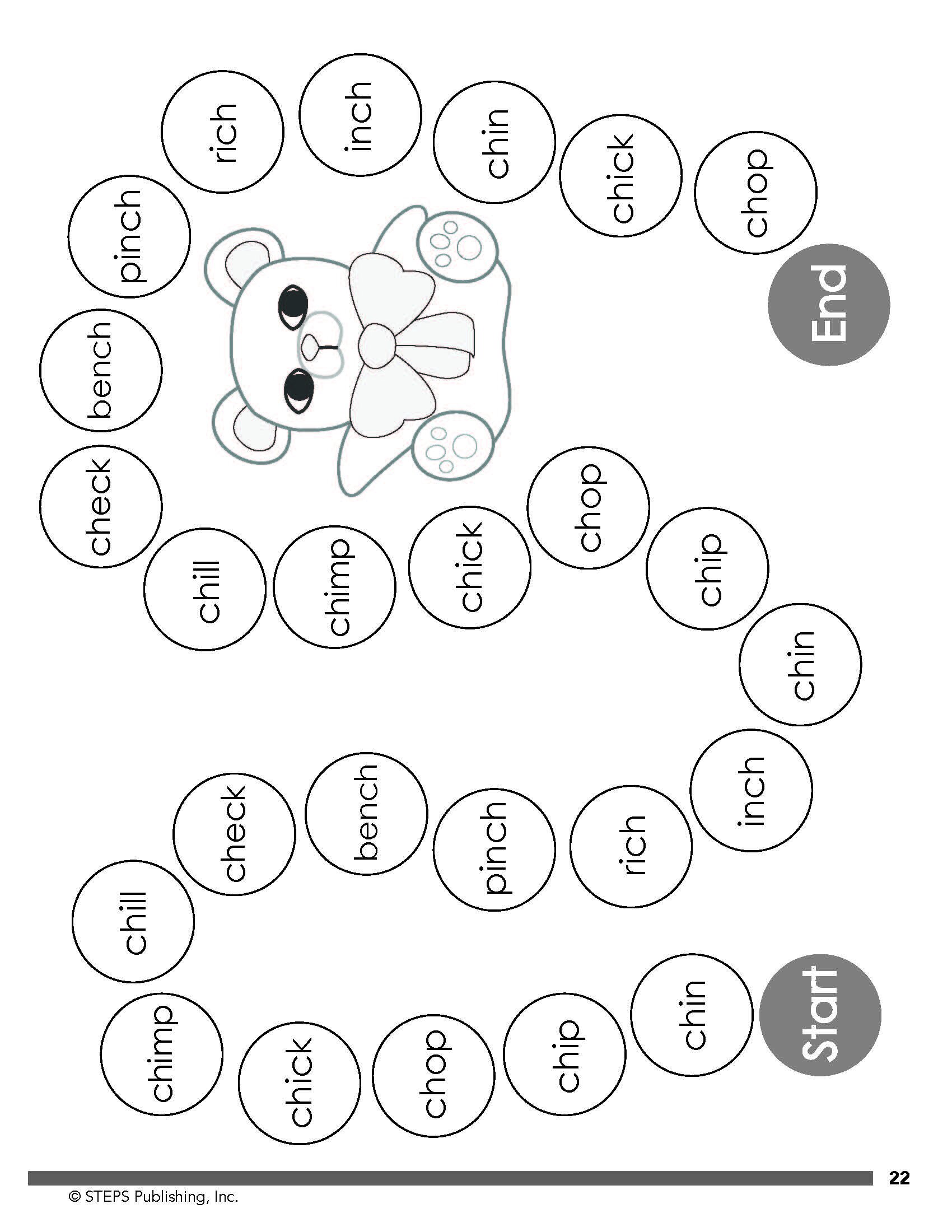 Steps to Reading Book 3 sample page 16