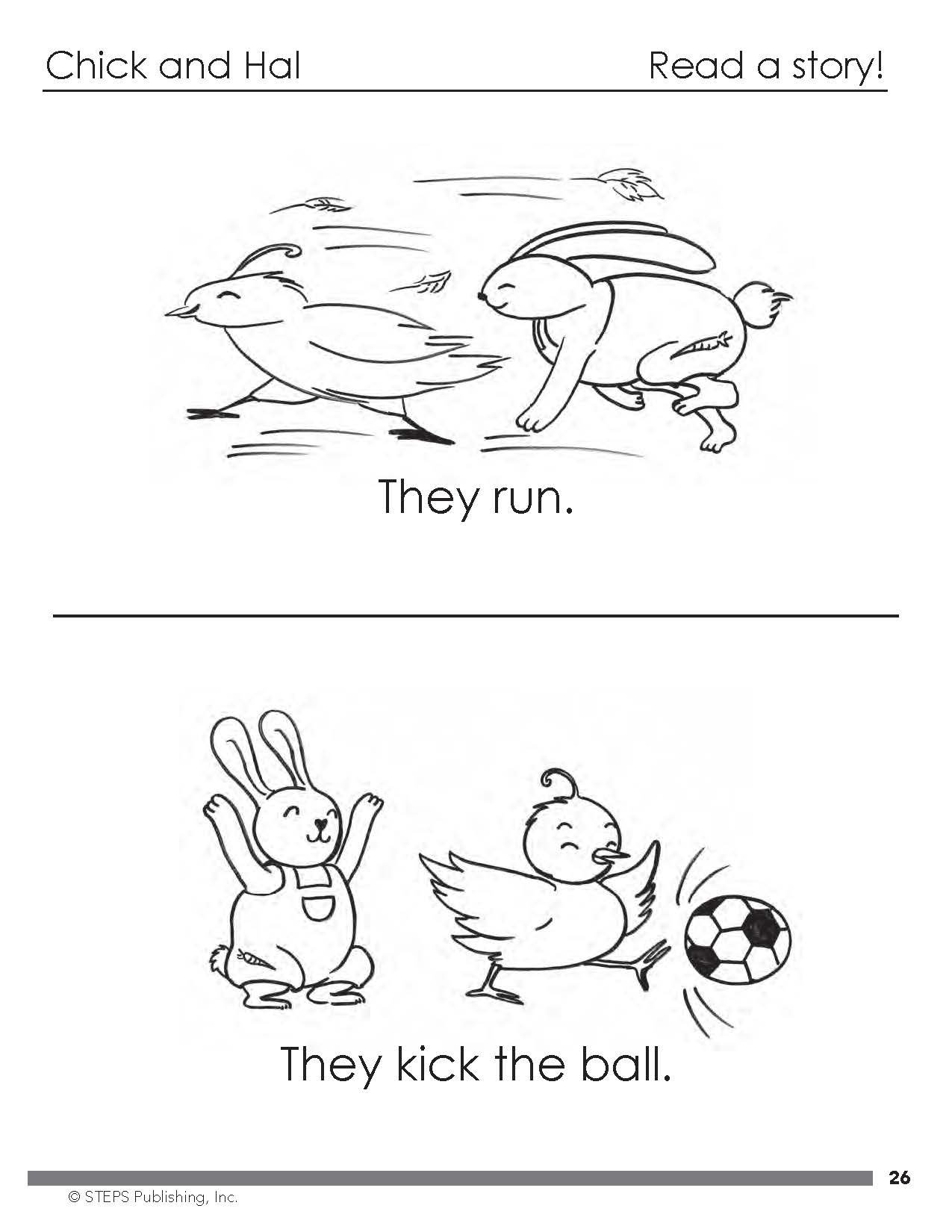 Steps to Reading Book 3 sample page 20
