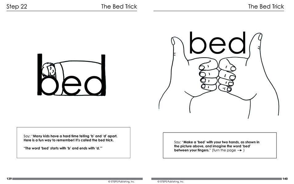 Steps to Reading Book 1 sample page 8