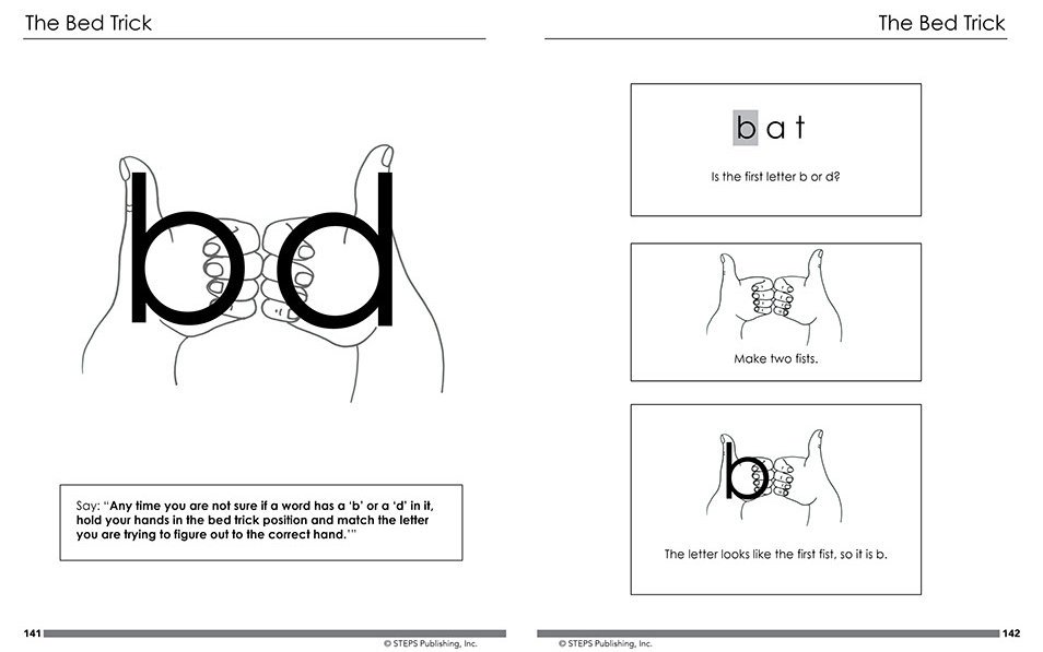 Steps to Reading Book 1 sample page 9